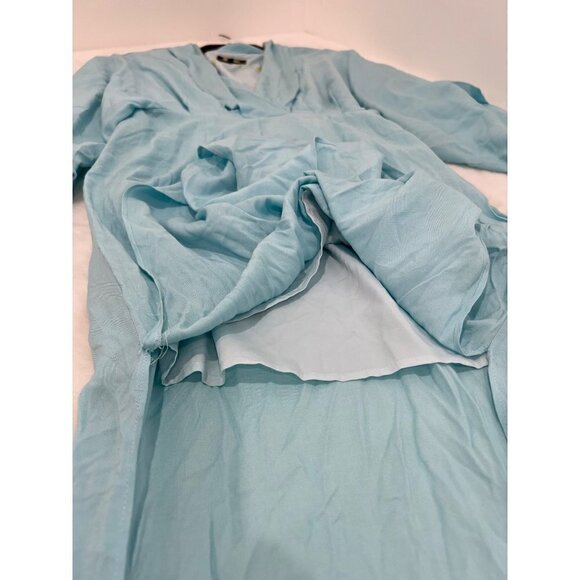 NWOTD Alexia Admor Size 2 KACEY MAXI DRESS light Blue MSRP $226 - Picture 10 of 14